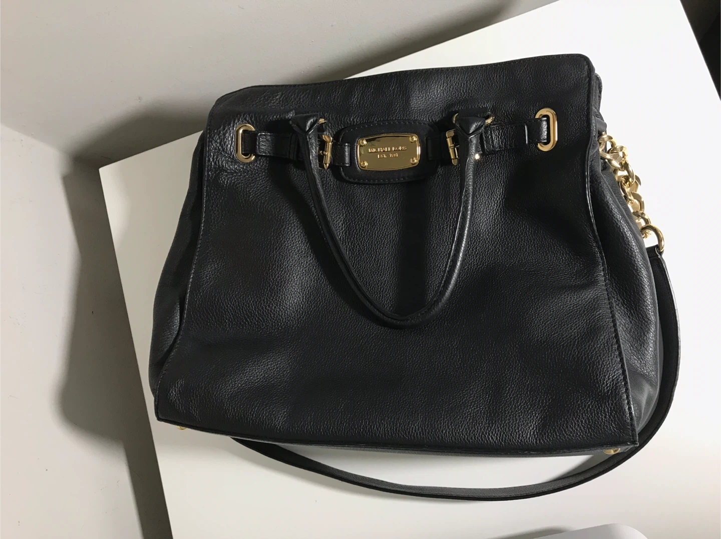 Michael Kors Black Leather Satchel - photo 2