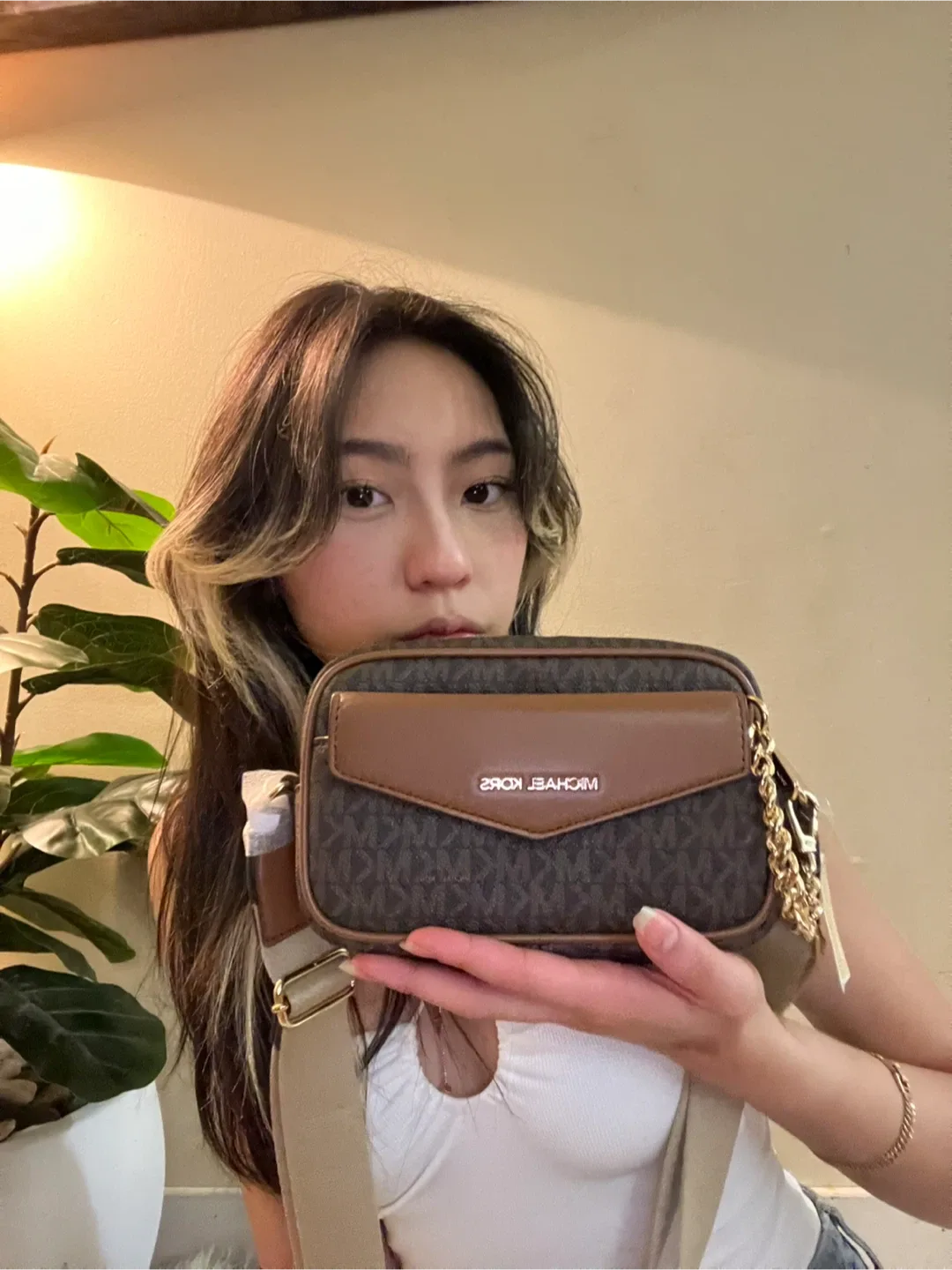 SOLD OUT ‼️ Michael Kors Brown Crossbody Bag & Wallet image indicator(3)
