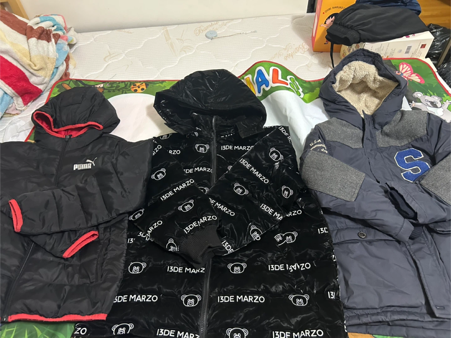 Boys Winter Jackets Bundle (9–12Y) – $20 Total!