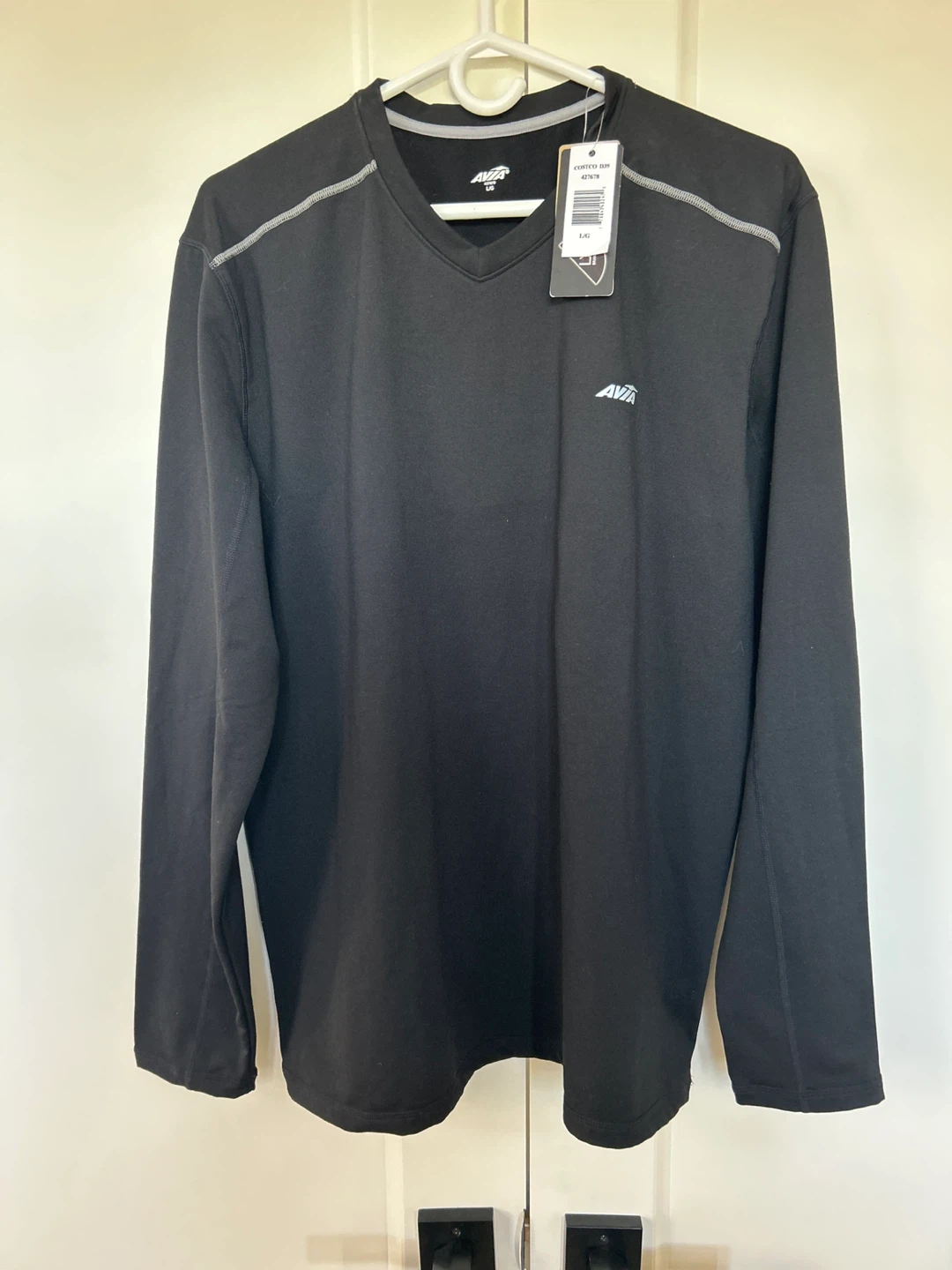 New Avia Black Long Sleeve Shirt - Size L