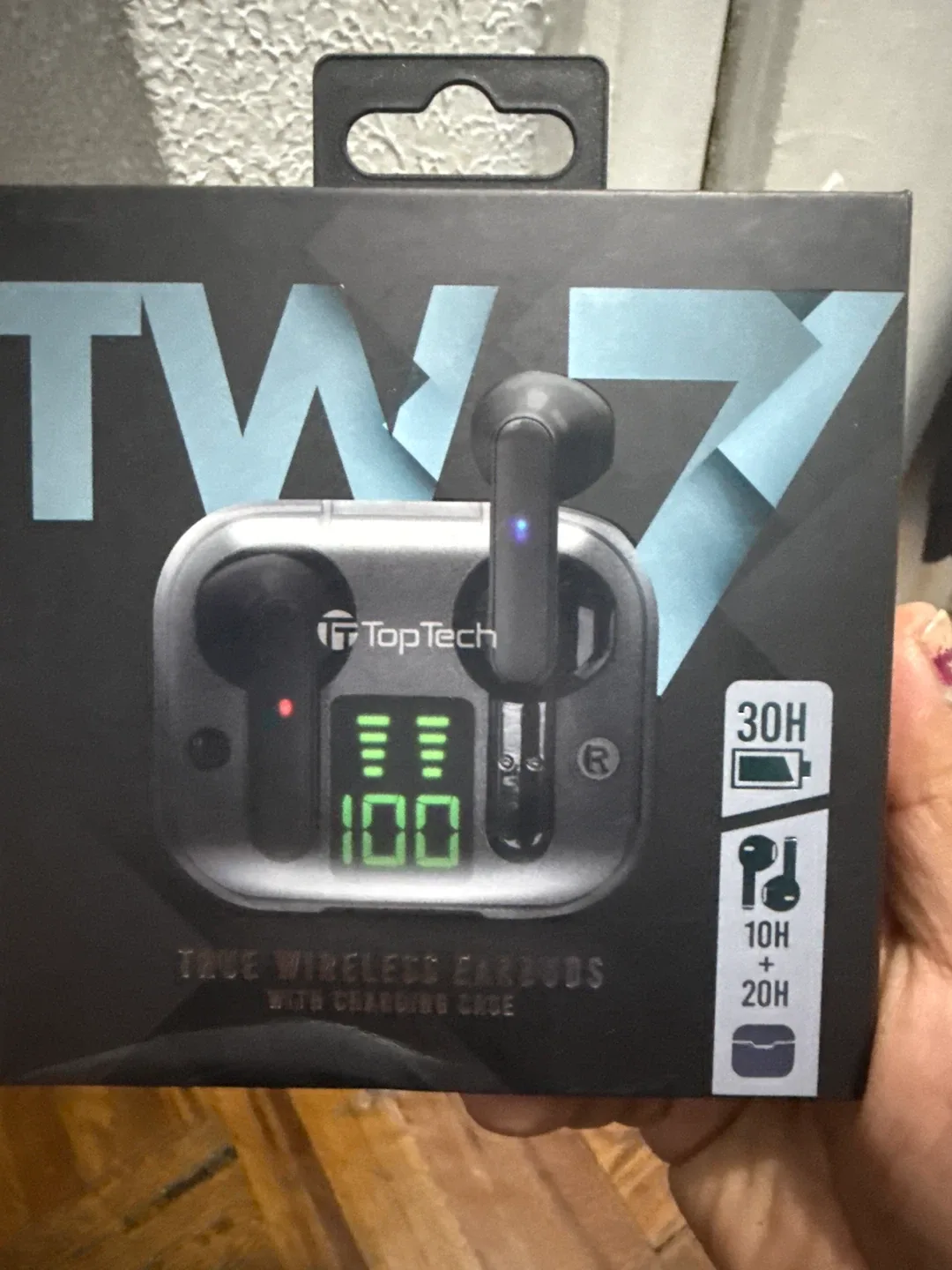 TopTech Air Tunes Wireless Earbuds - New! image indicator(2)