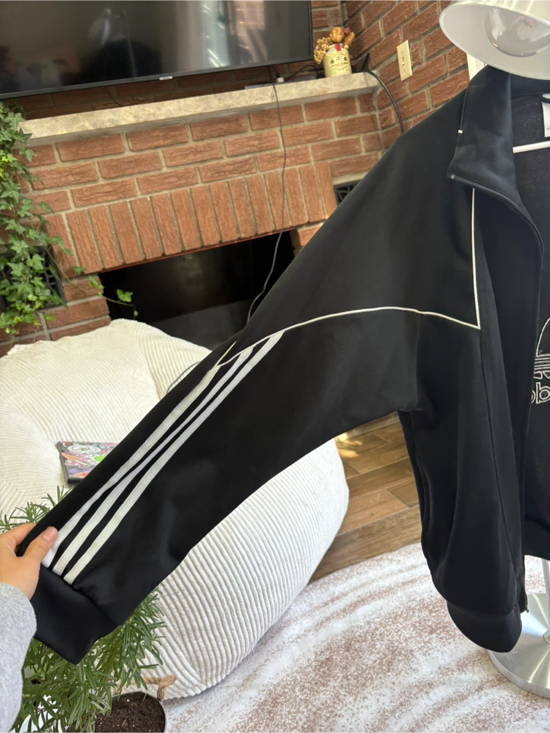 Adidas Black Track Jacket Size M - photo 2