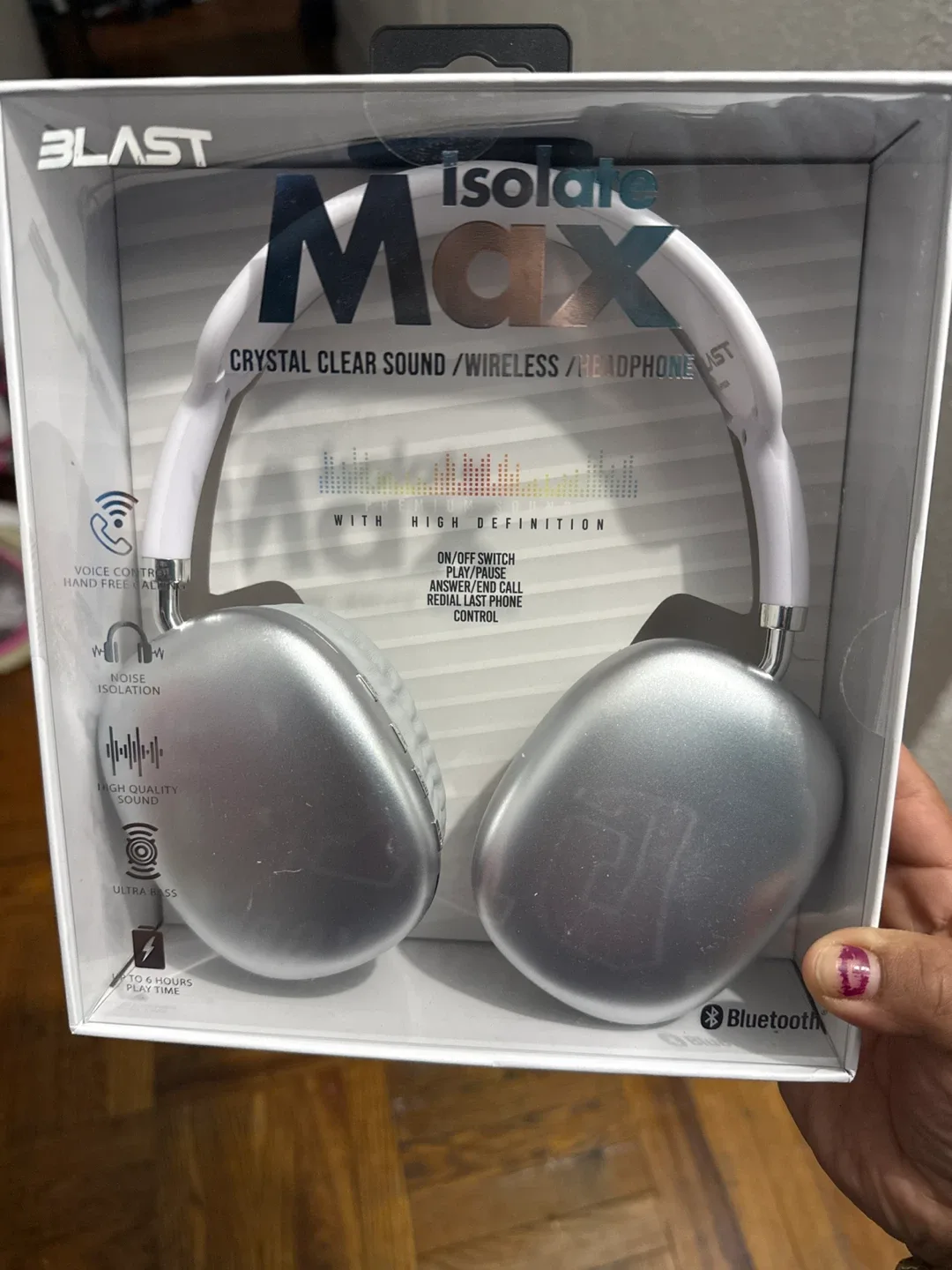 BLAST Isolate Max Wireless Headphones - New! image indicator(2)