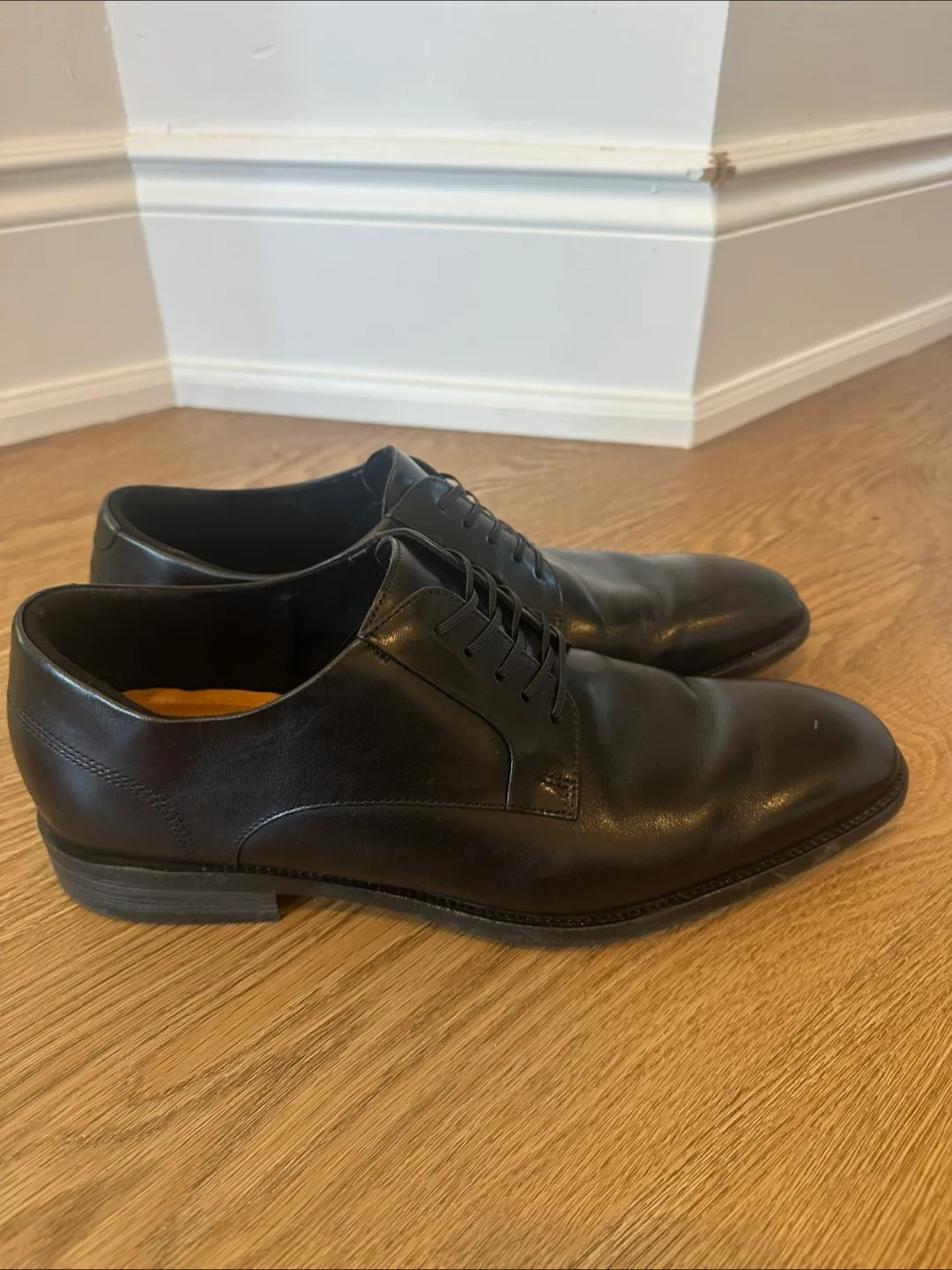 Brand new - ALDO Black Leather Dress Shoes image indicator(3)