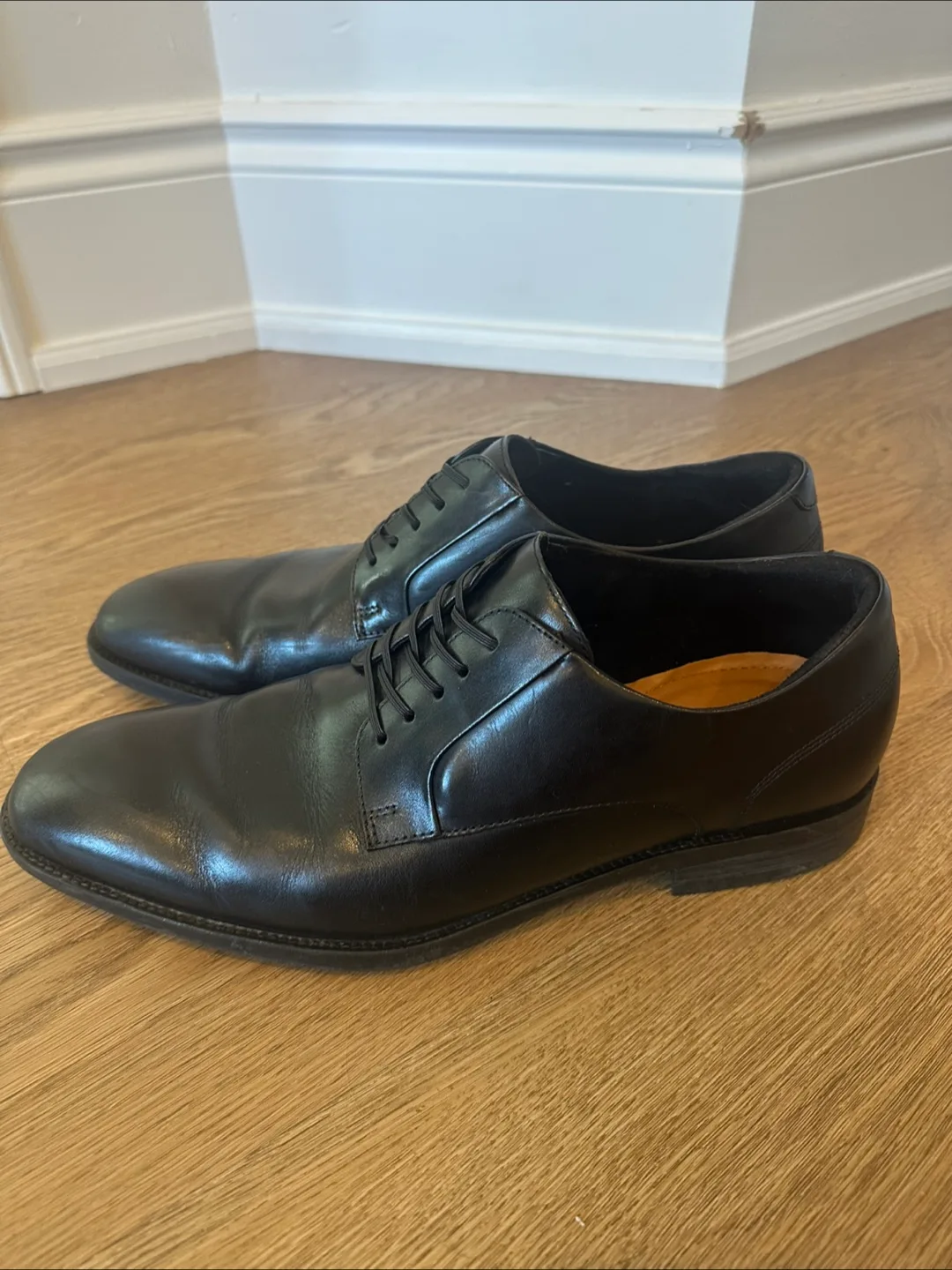 Brand new - ALDO Black Leather Dress Shoes image indicator(7)