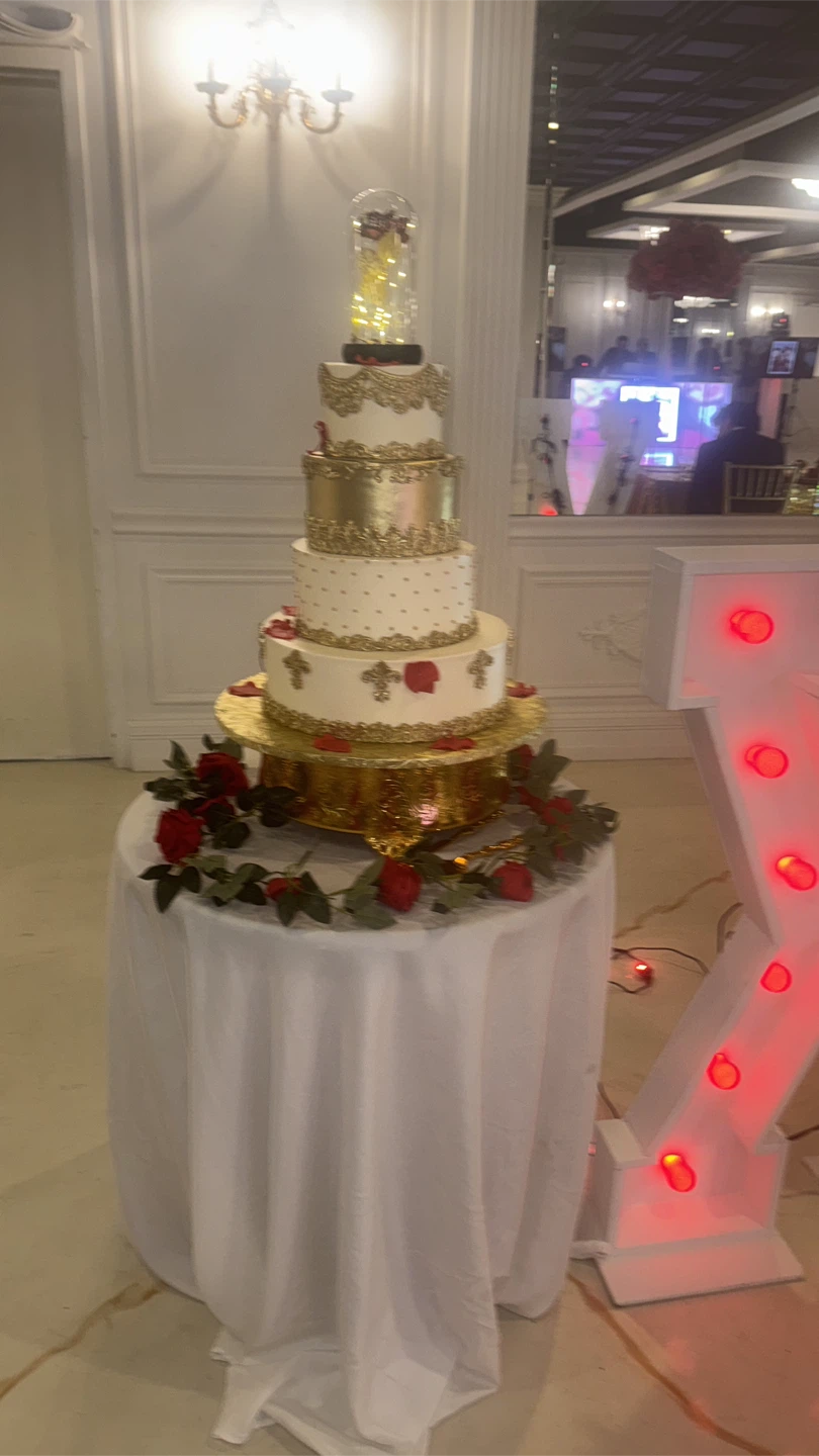 Gold Cake Stand