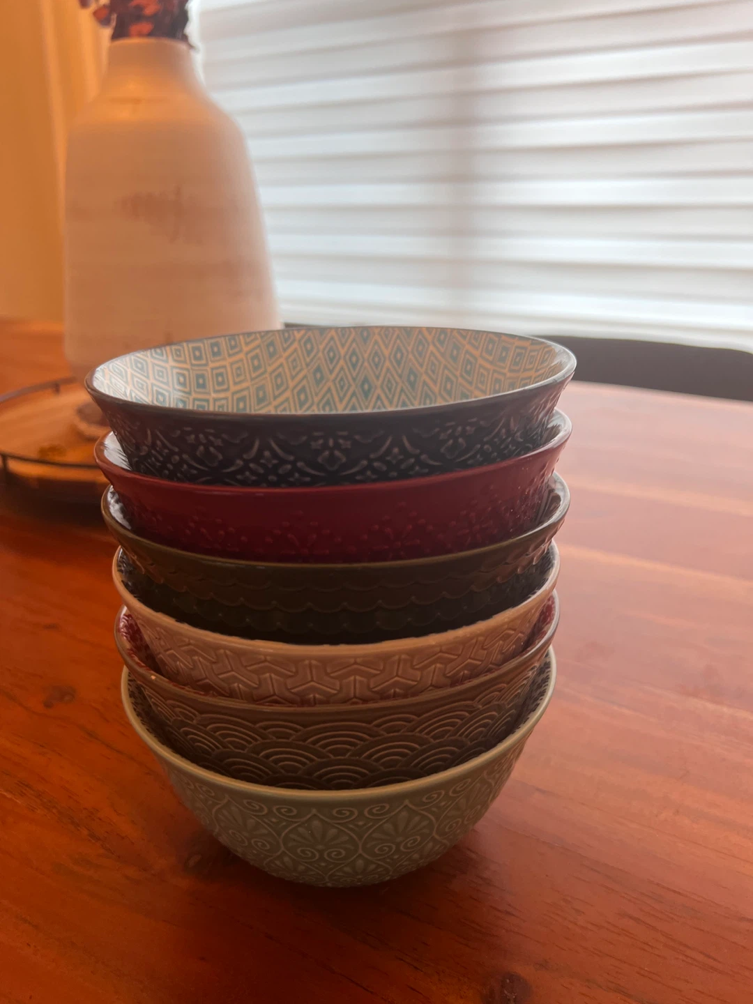 Set of 6 Patterned Decorative Bowls - photo 2
