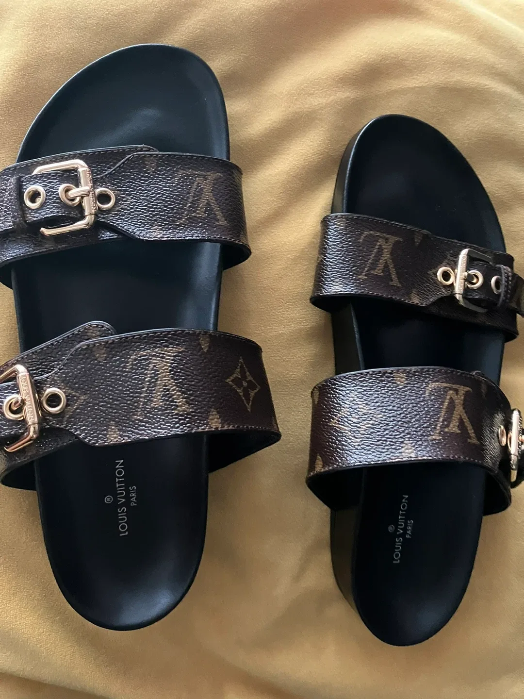 🥕Louis Vuitton Bom Dia Flat Comfort Mule Size 37.5 image indicator(2)