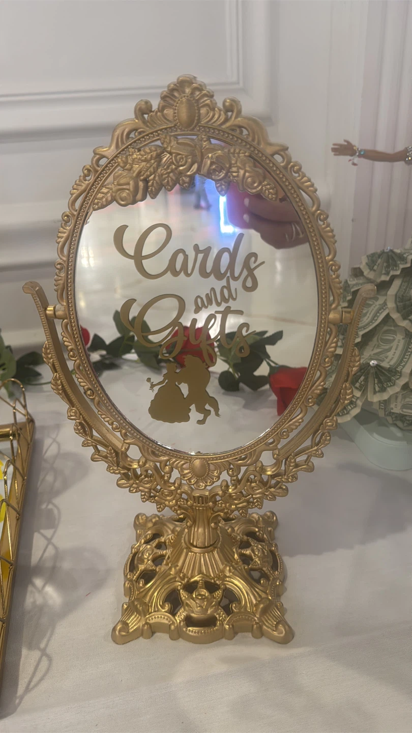 Gold Mirror Signs - photo 4