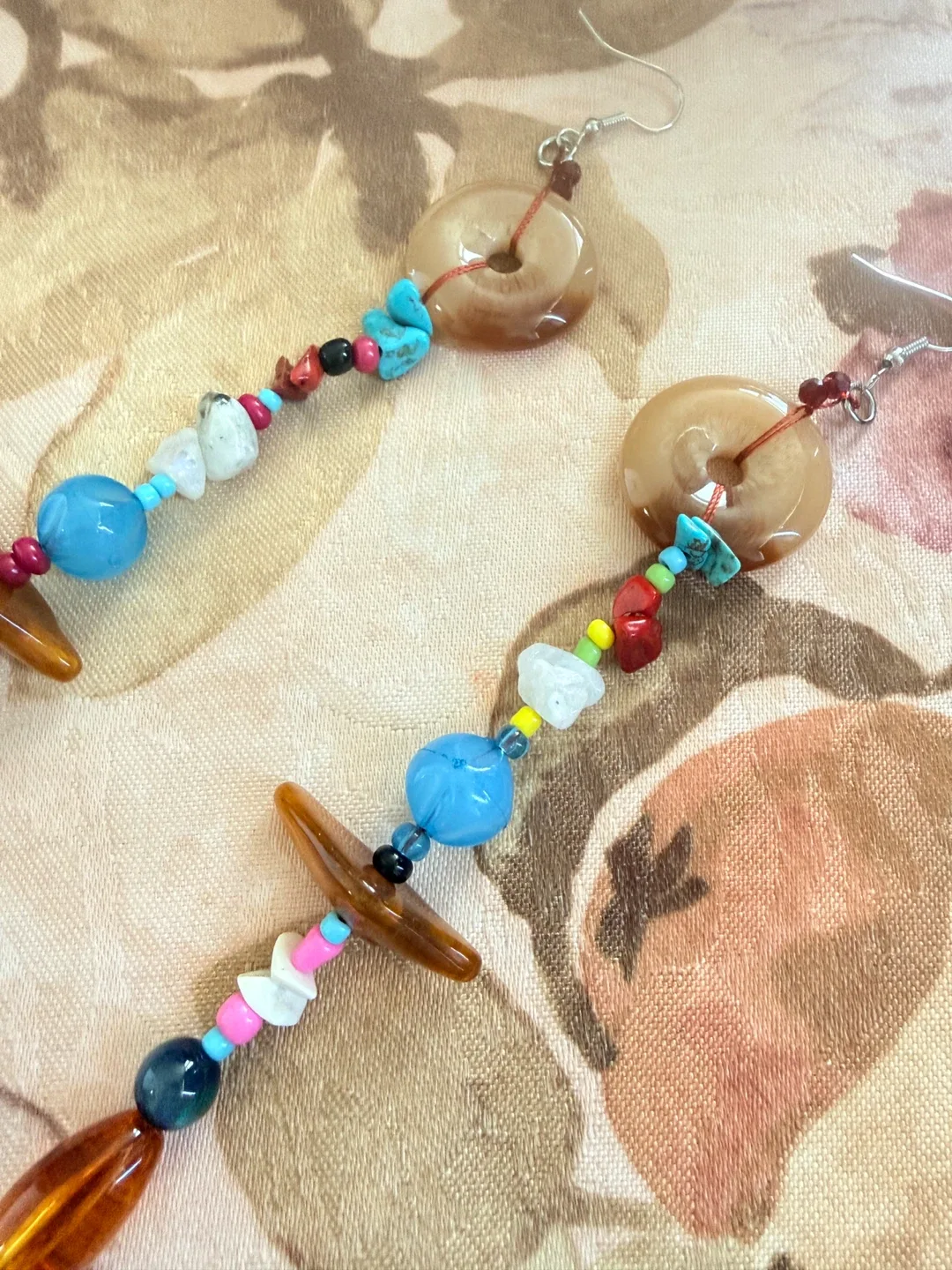 Beaded Dangle Earrings image indicator(2)