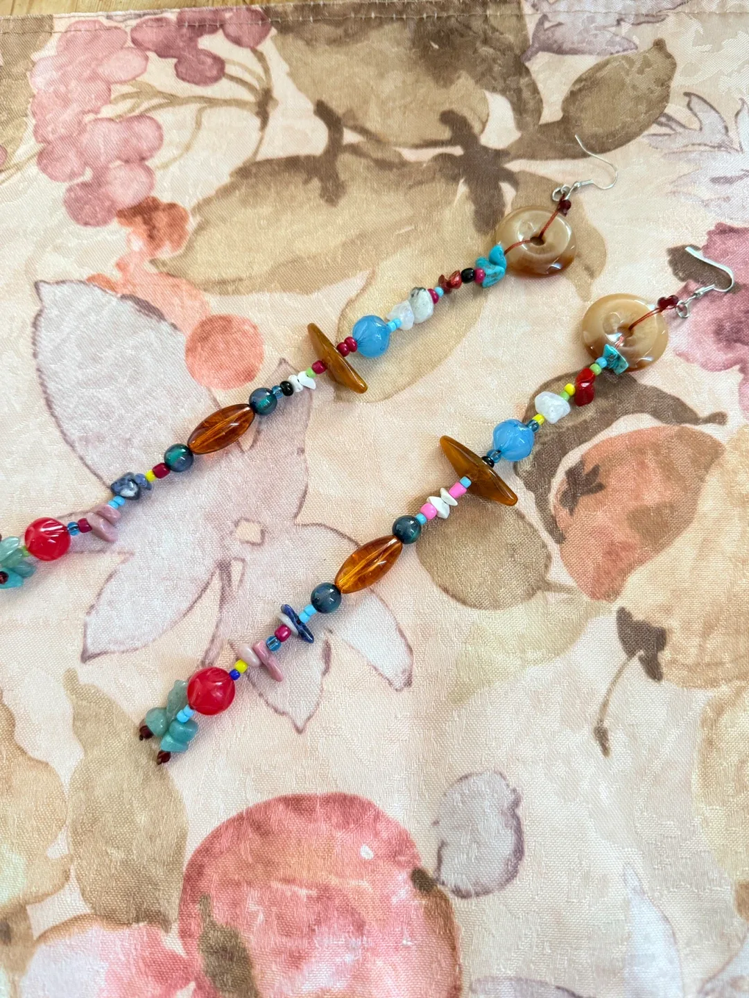 Beaded Dangle Earrings thumbnail