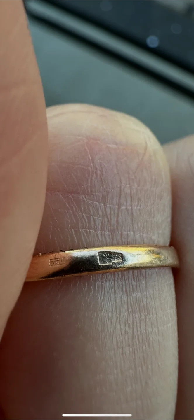 14K Rose Gold Ring – size 6 - Beautiful Rose Design 🌹 image indicator(6)