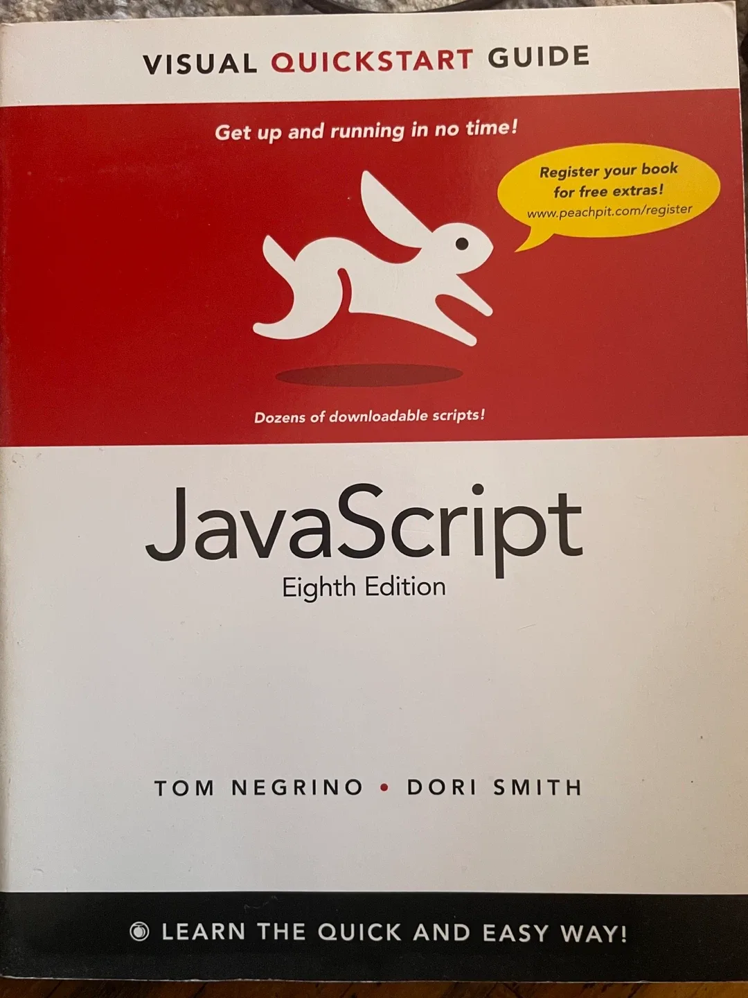 JavaScript Visual Quickstart Guide, Eighth Edition thumbnail