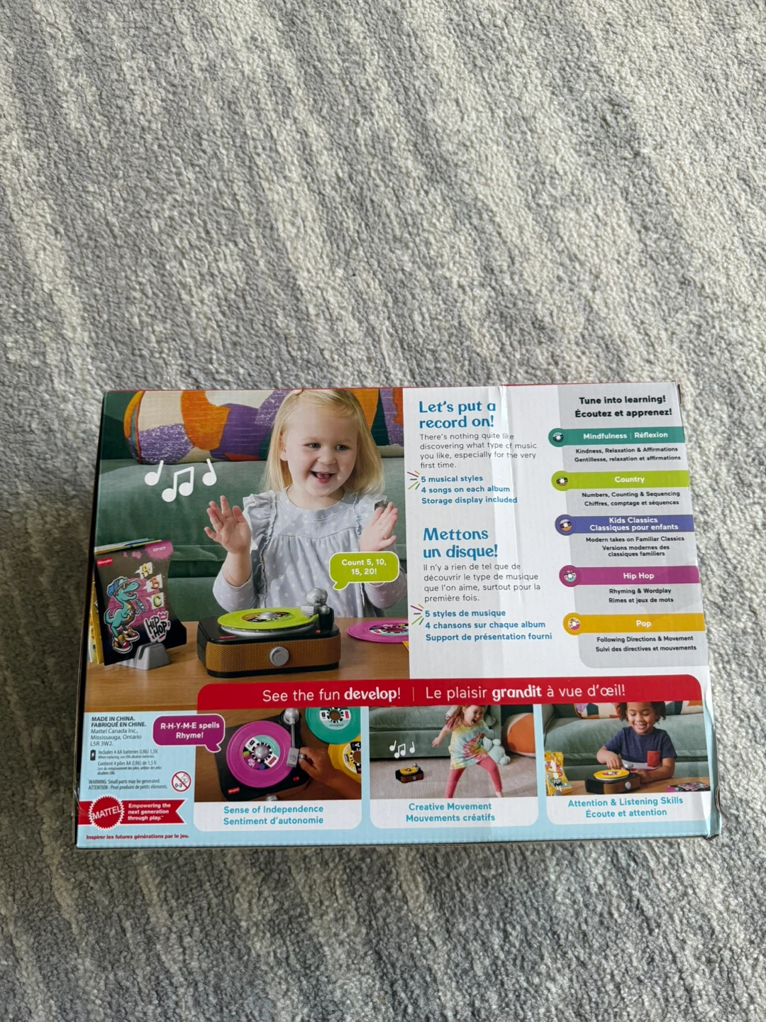 Fisher-Price Rockin' Record Player 3+ - photo 4