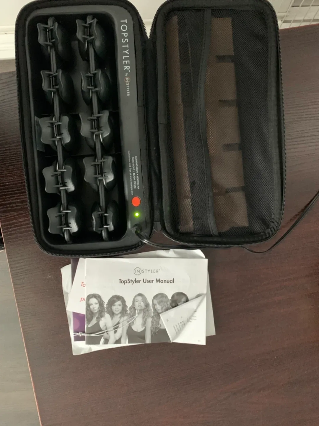 InStyler Topstyler Hair Volumizing Tool with Case image indicator(4)