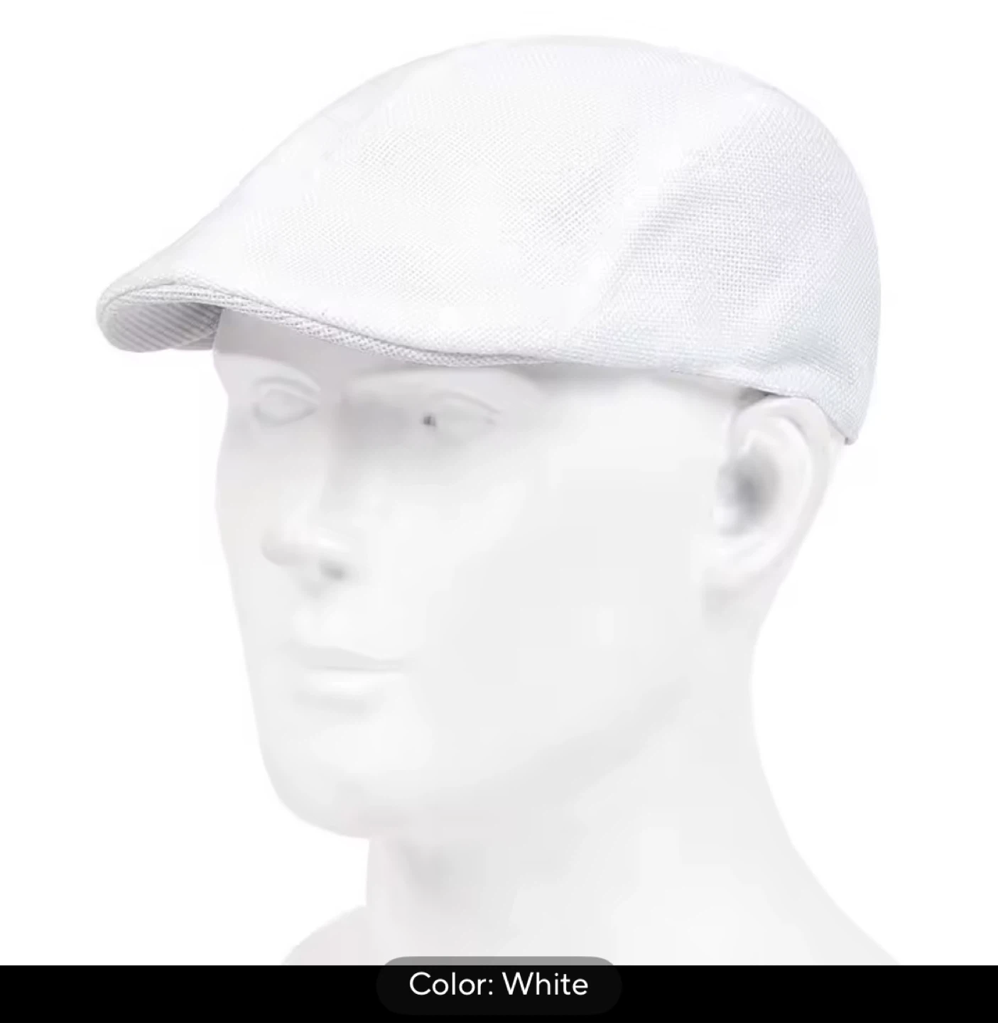 Newsboy beret cassettes men’s hat - photo 3