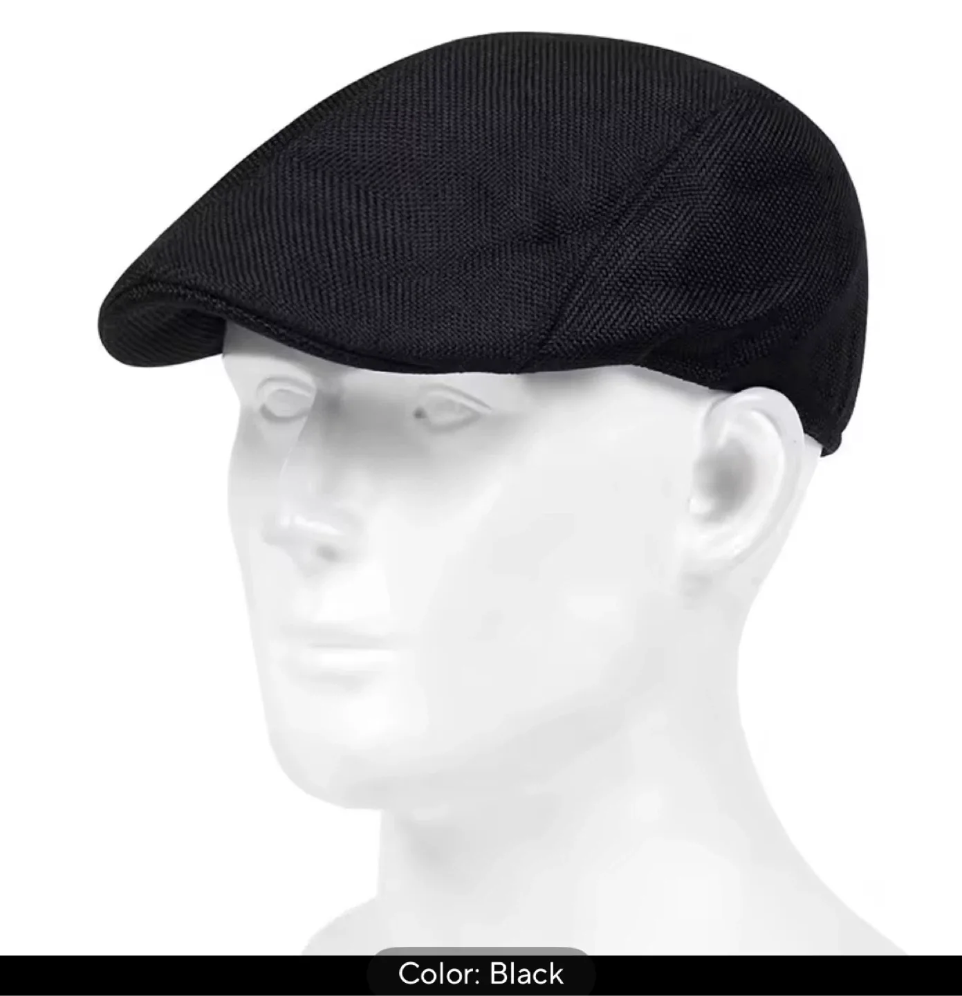 Newsboy beret cassettes men’s hat thumbnail