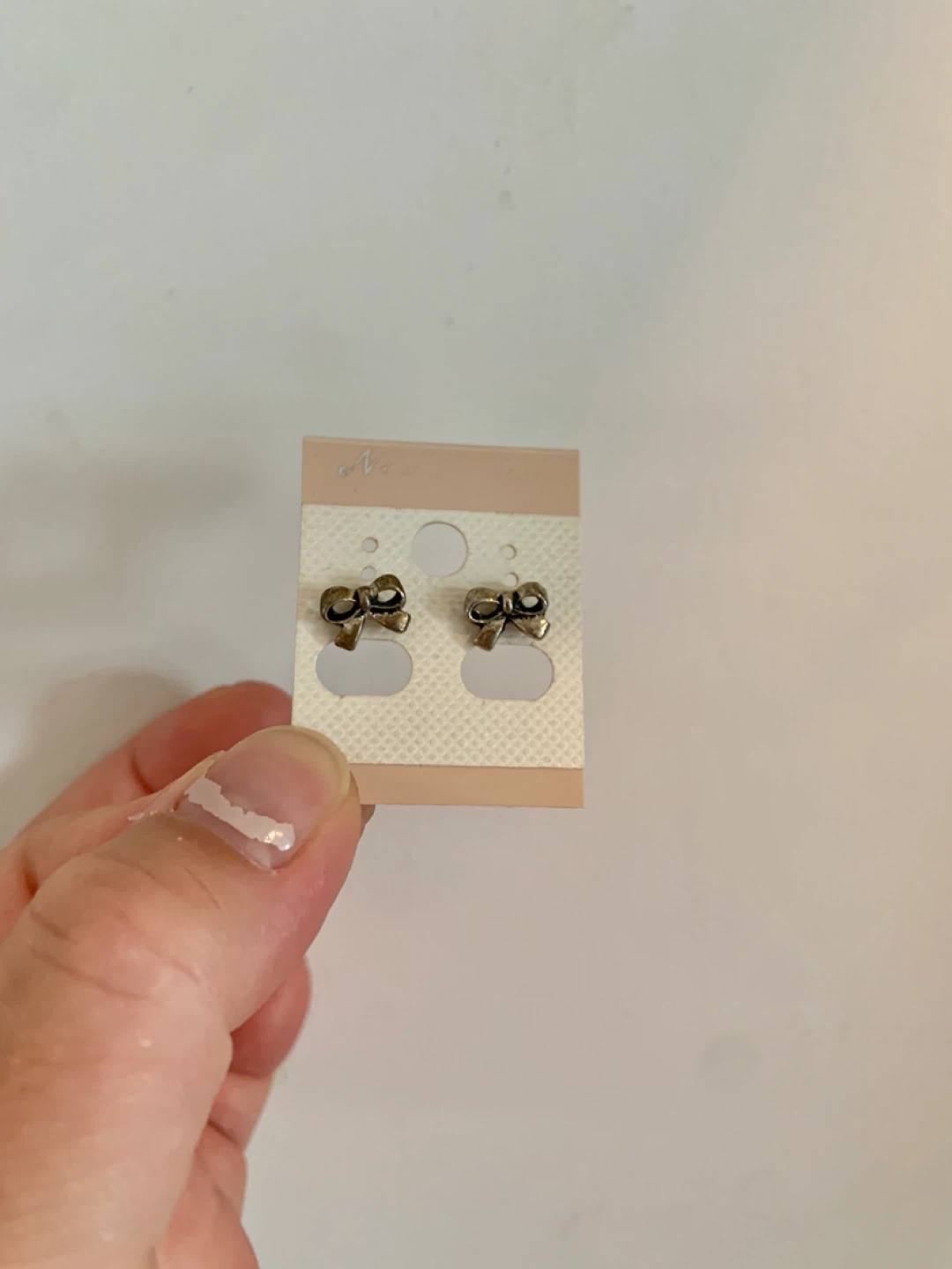 ✨FREE✨ #freecycle Ribbon Bow Stud Earrings