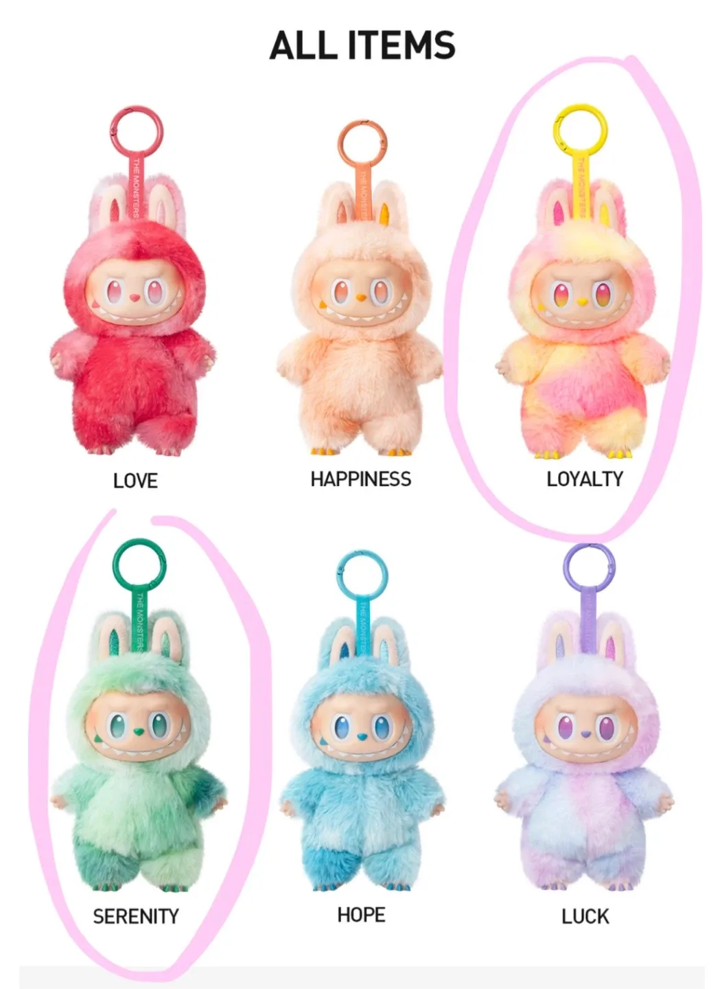 Labubu The Monsters Serenity and loyalty Plush image indicator(3)