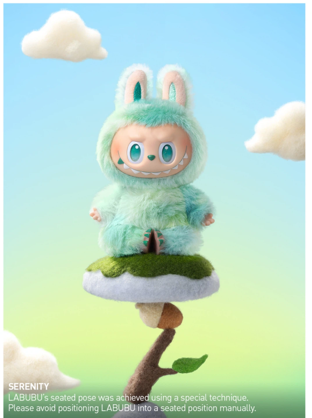 Labubu The Monsters Serenity and loyalty Plush - photo 4