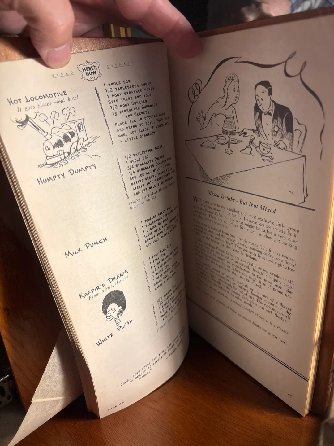 Vintage "Here's How" Mixed Drinks Recipe Book image indicator(3)