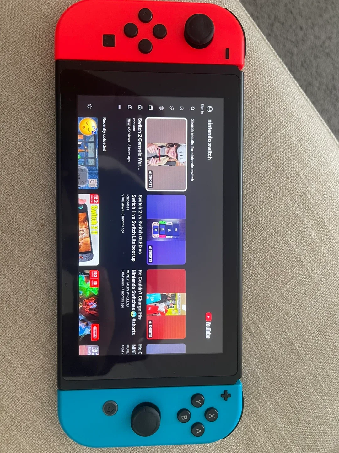 Nintendo Switch Console with Games image indicator(9)
