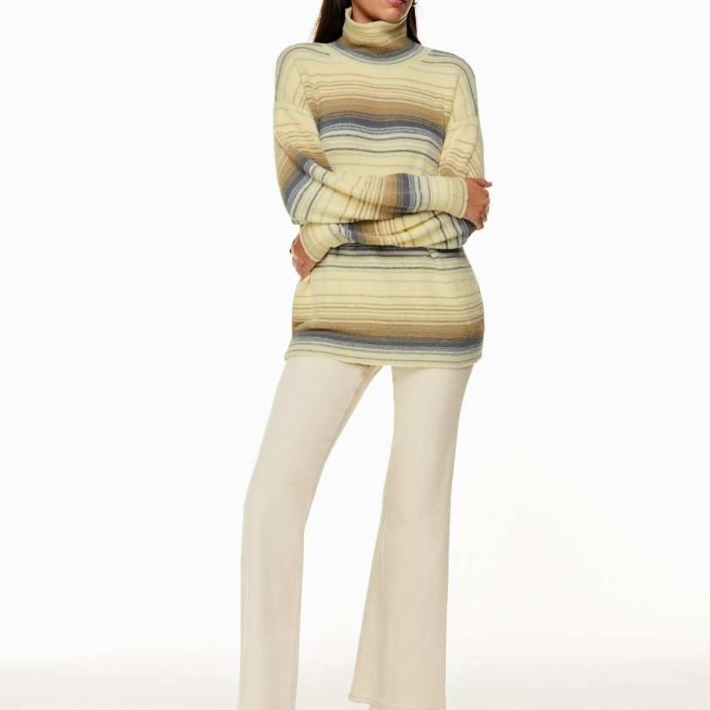 Aritzia Wilfred Free Hush Knit Striped Sweater - photo 4