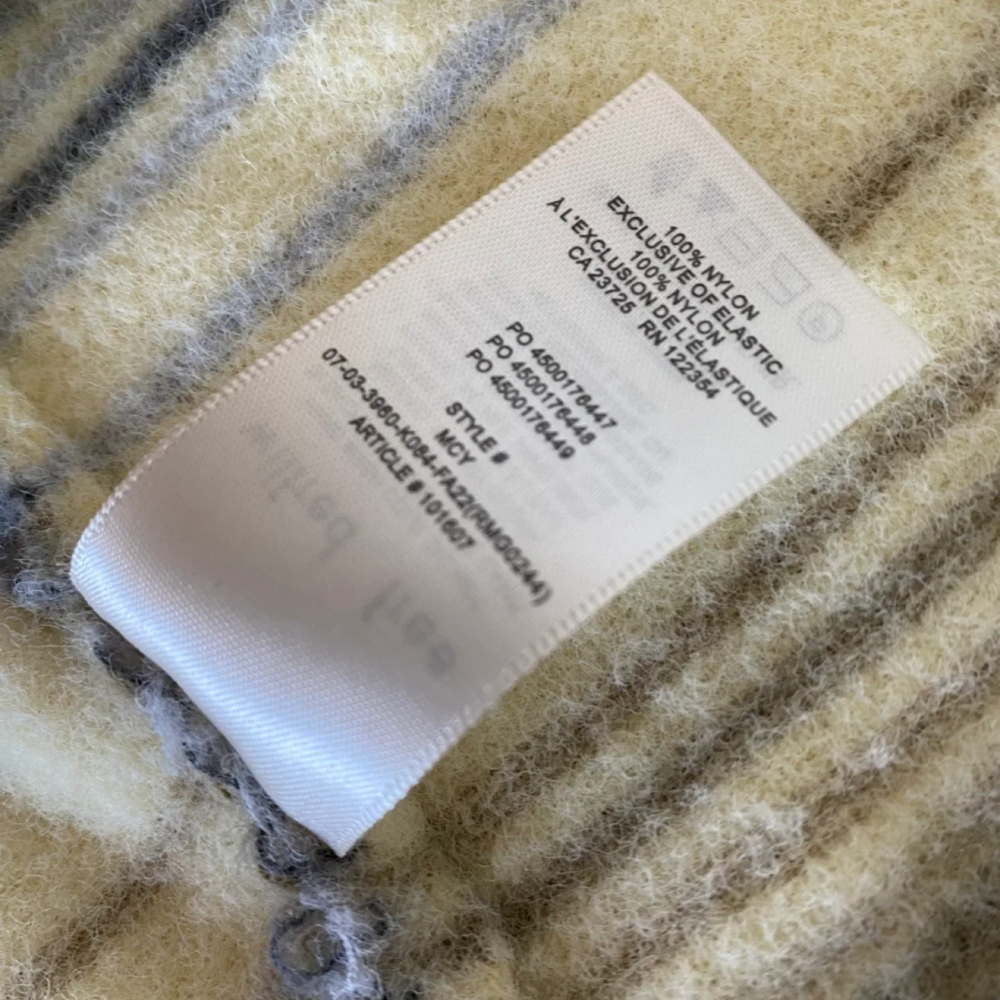 Aritzia Wilfred Free Hush Knit Striped Sweater image indicator(9)