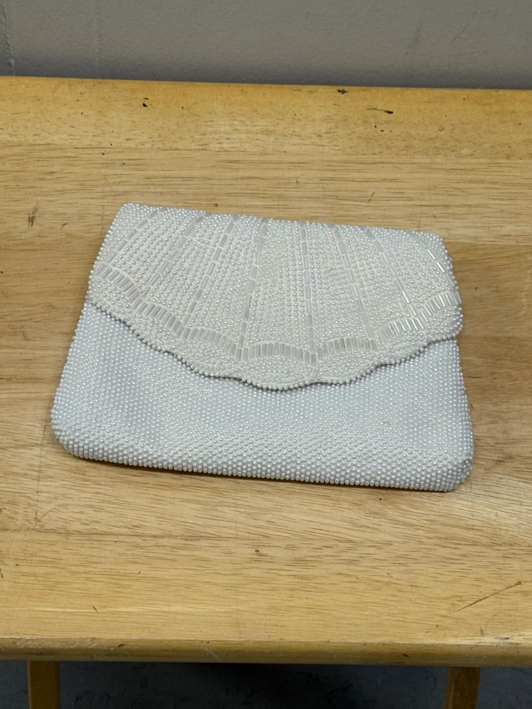 Vintage Beaded Clutch Purse image indicator(2)