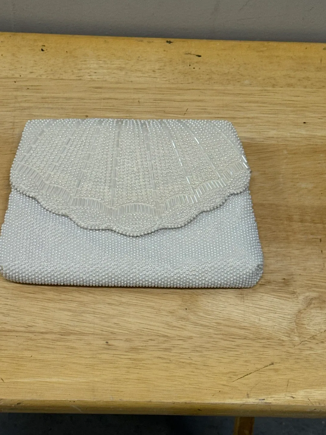 Vintage Beaded Clutch Purse