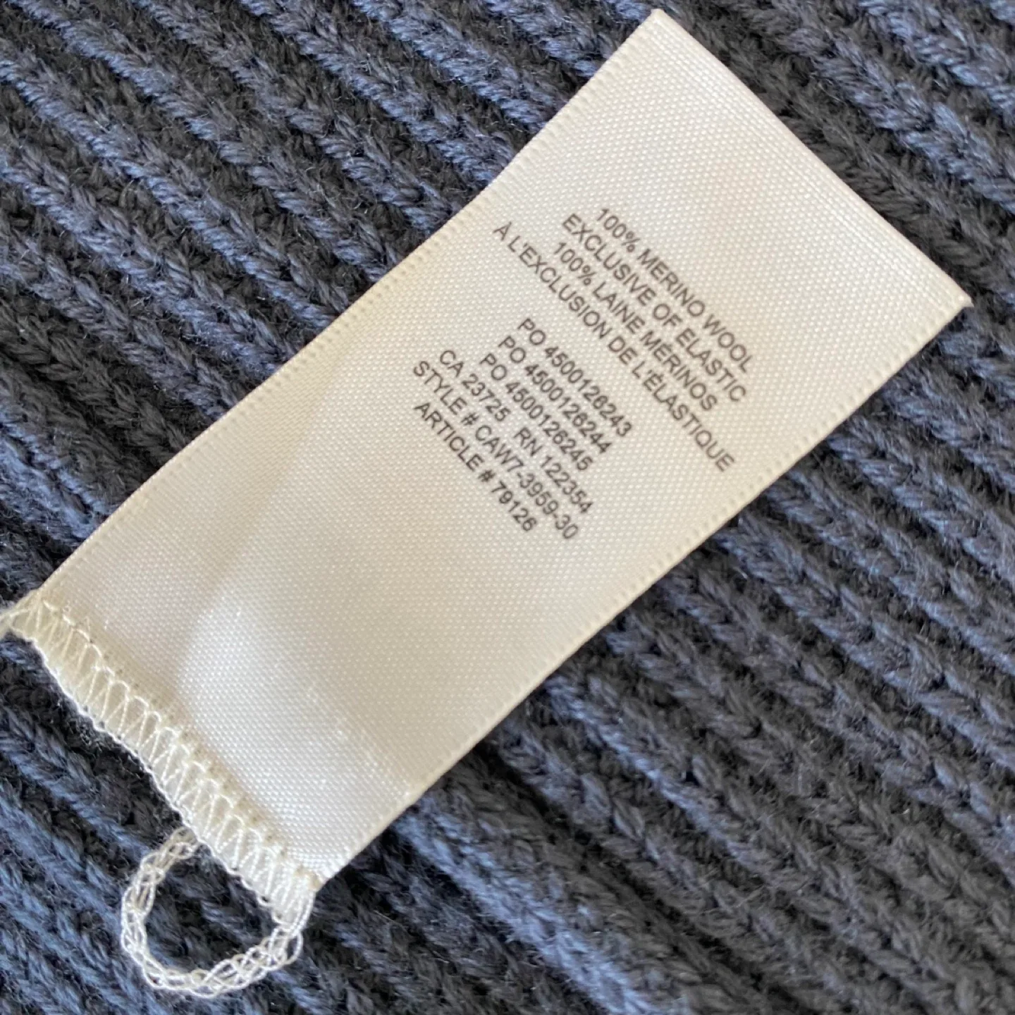 Aritzia Wilfred Free 1/4 Zip Caton Long Sweater image indicator(6)