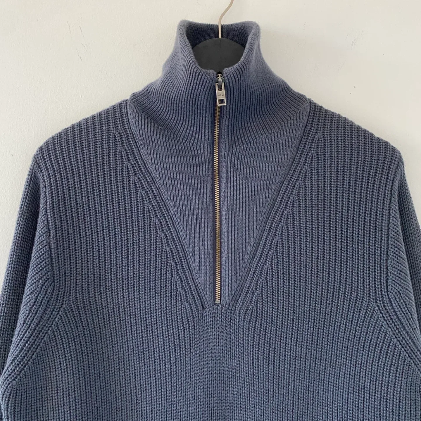 Aritzia Wilfred Free 1/4 Zip Caton Long Sweater image indicator(4)