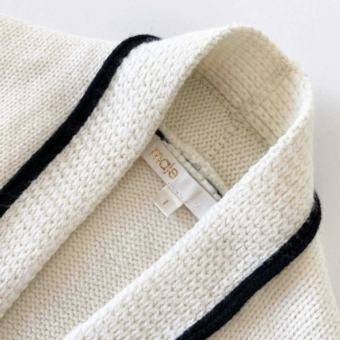 Maje Wool Blend Cardigan image indicator(5)