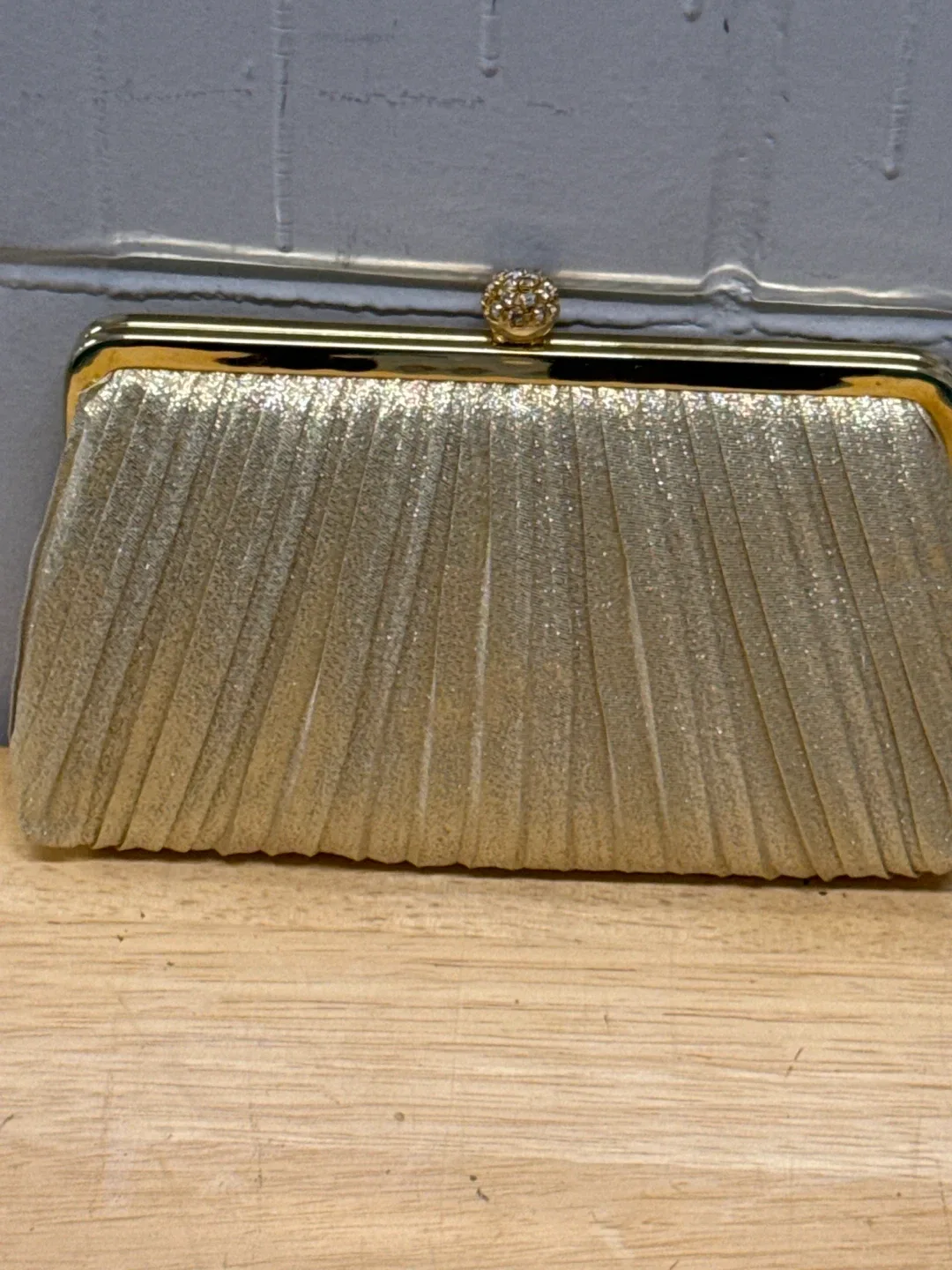 Vintage Gold Clutch Purse
