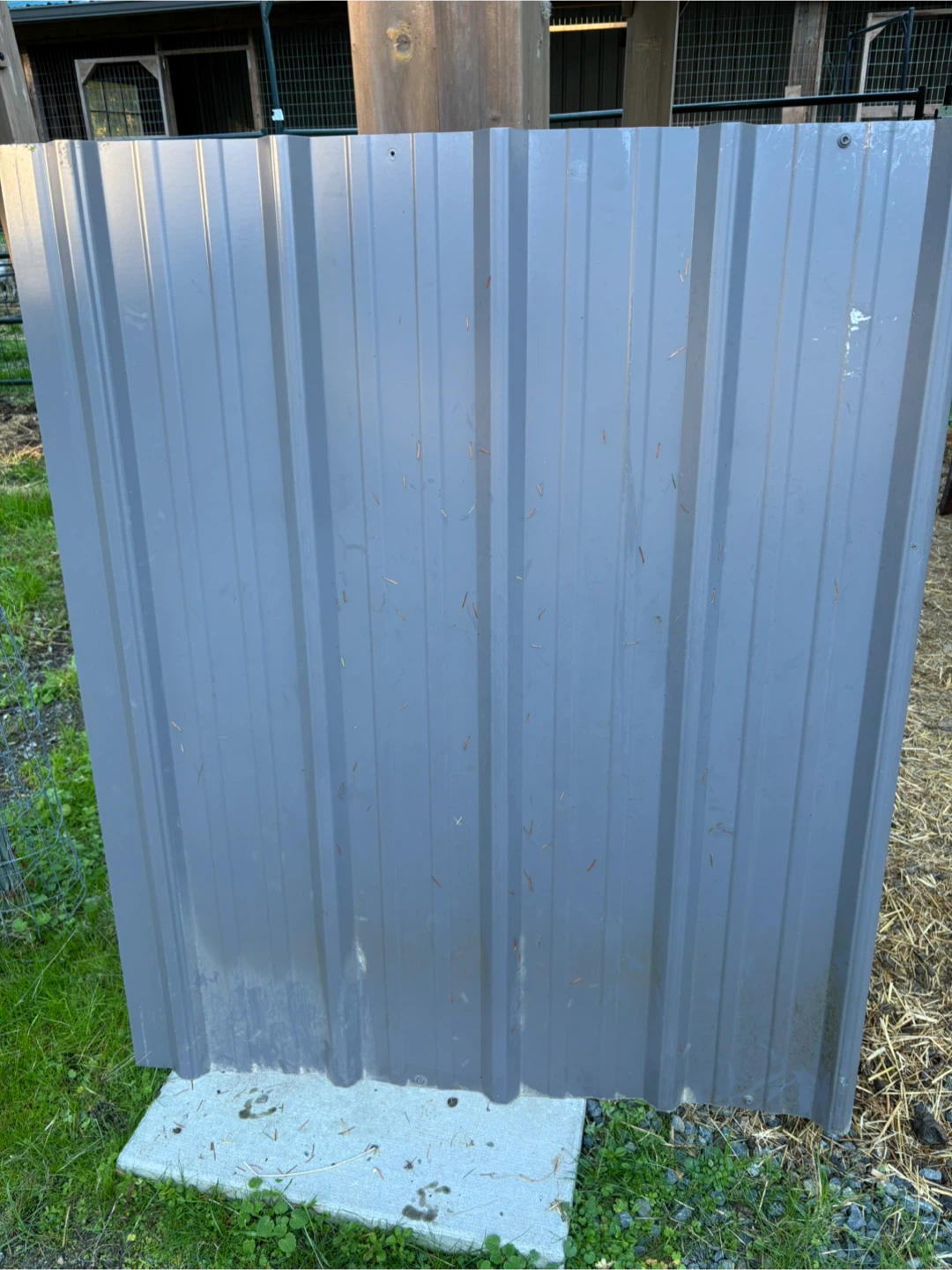 Metal Roofing Sheets - Grey