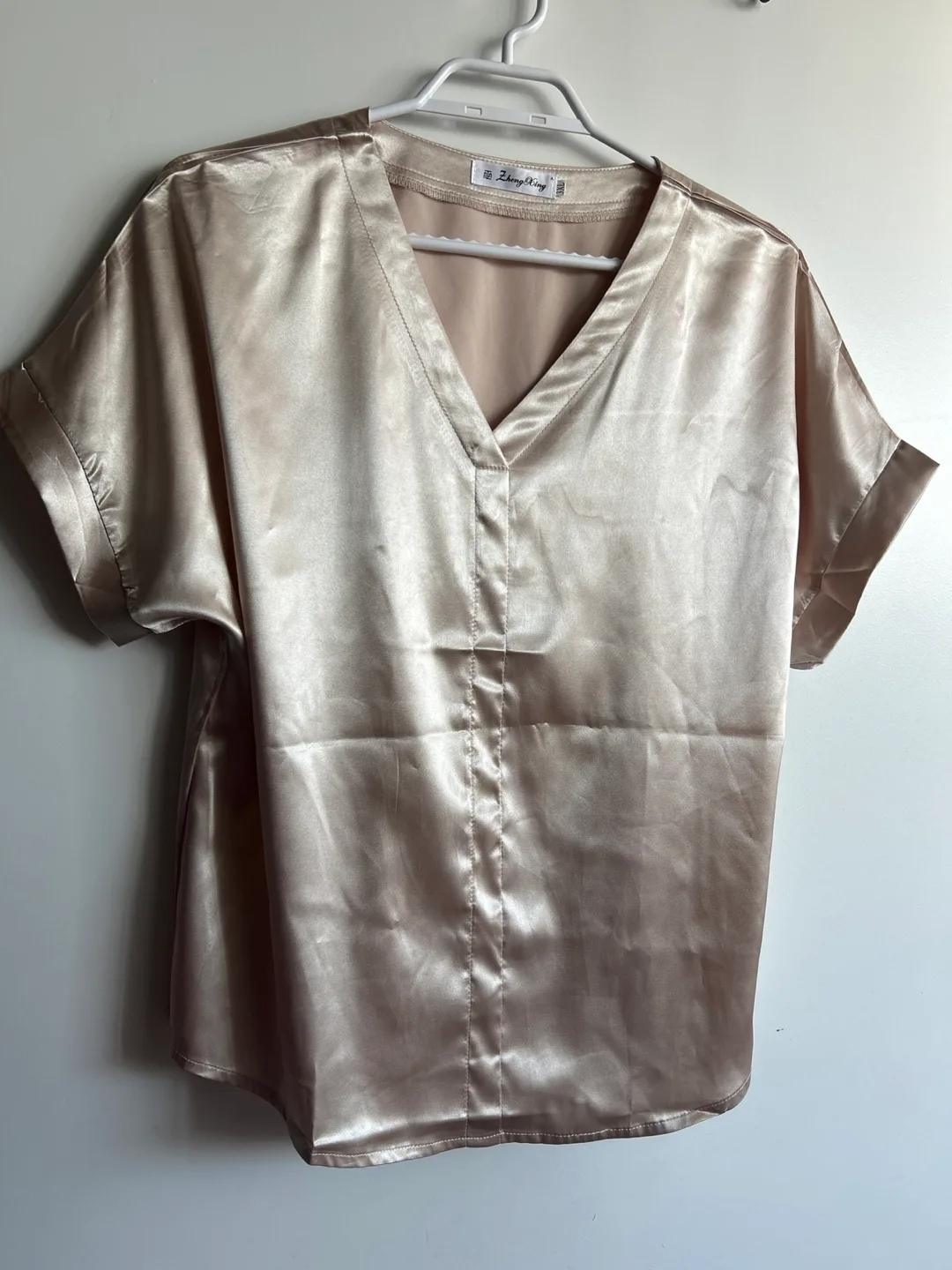 Large Women's Satin Blouse thumbnail