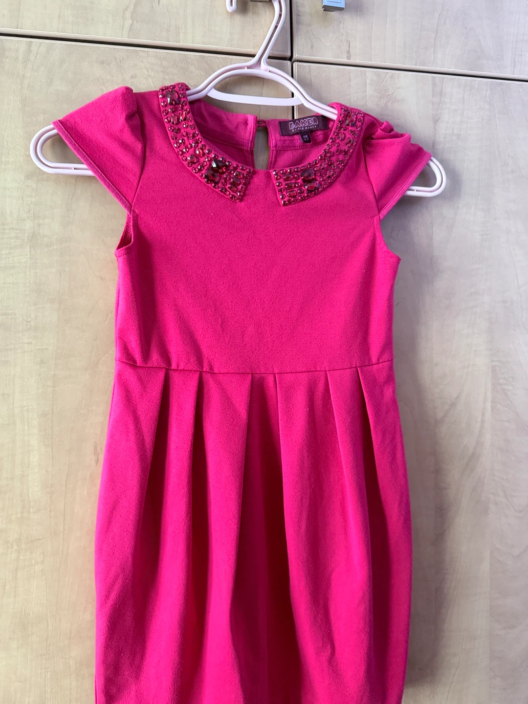 Ted Baker Girls Pink Dress - Size 6-7