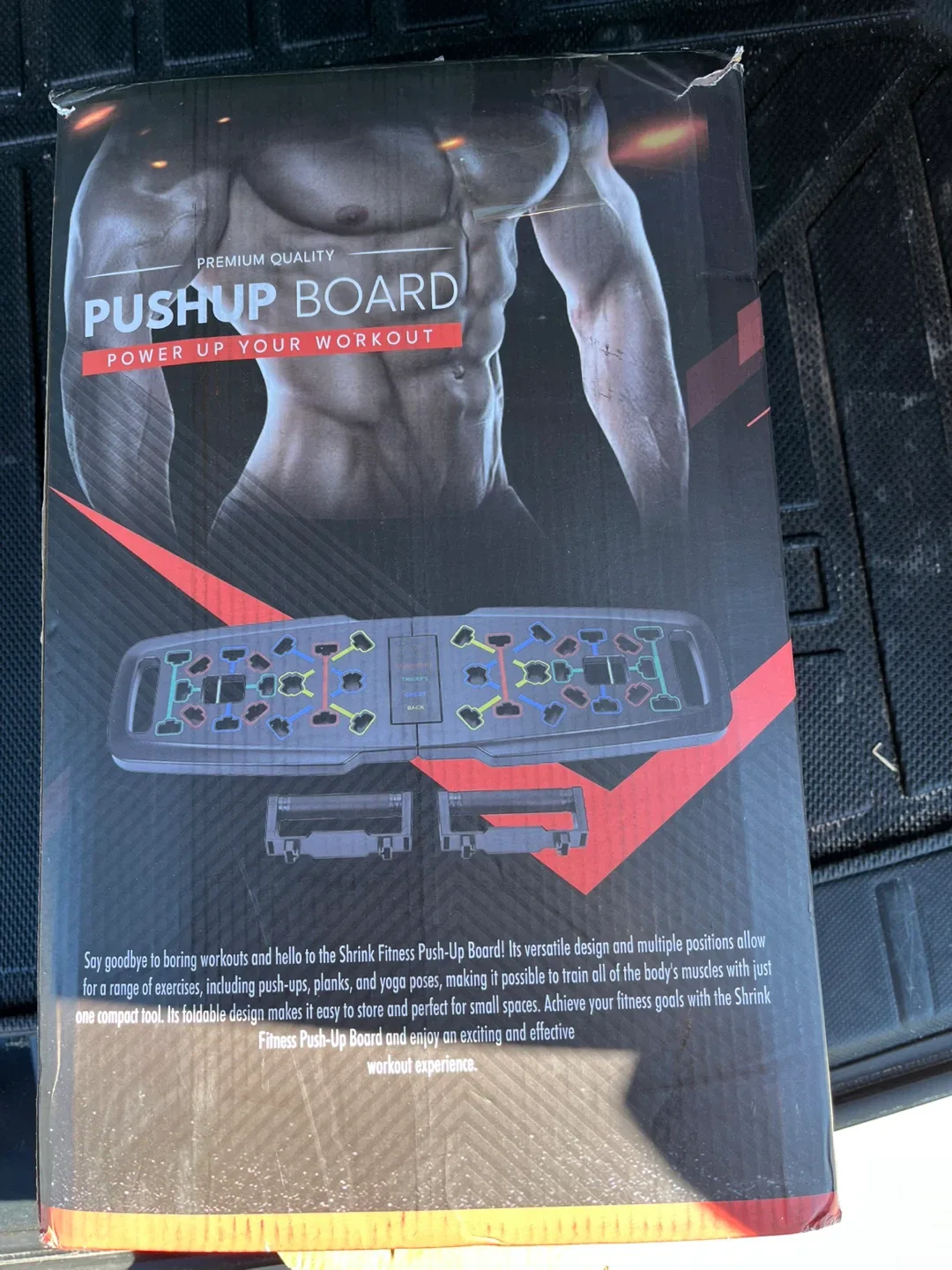 Premium Quality Push Up Board - Power Up Your Workout! image indicator(4)