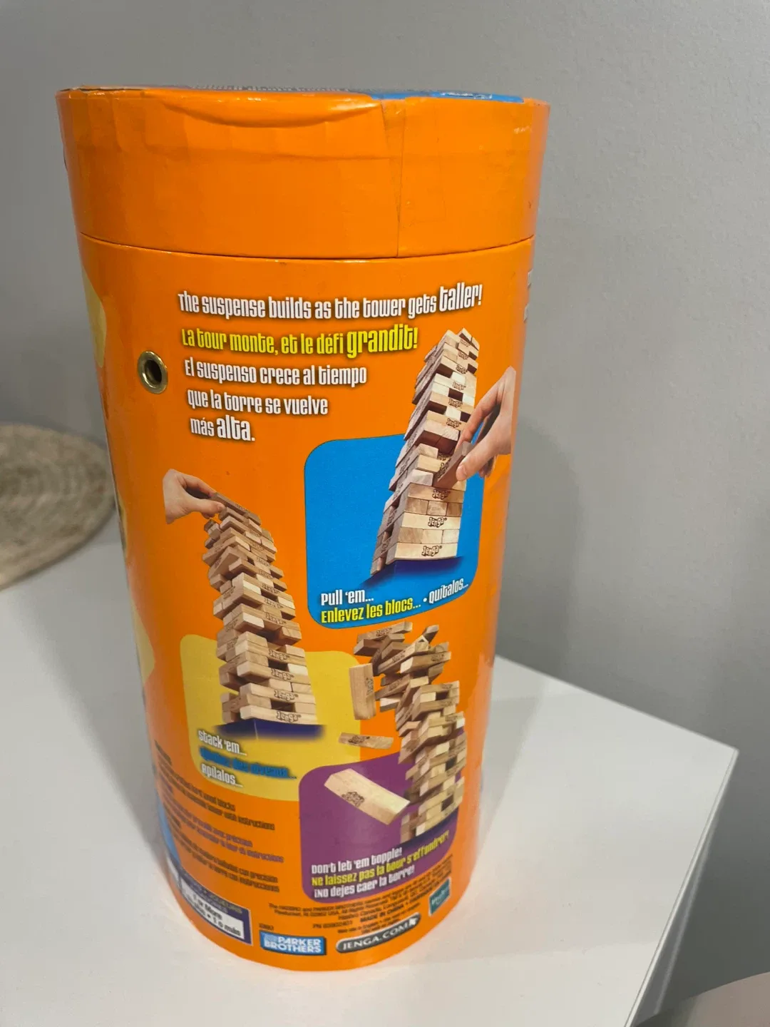 Jenga Classic Wood Block Game image indicator(4)