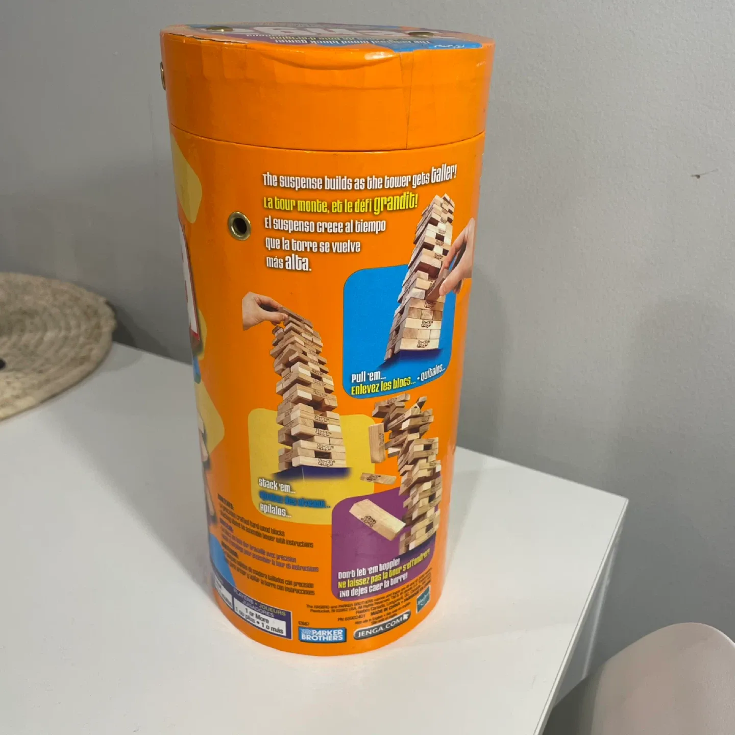 Jenga Classic Wood Block Game image indicator(6)