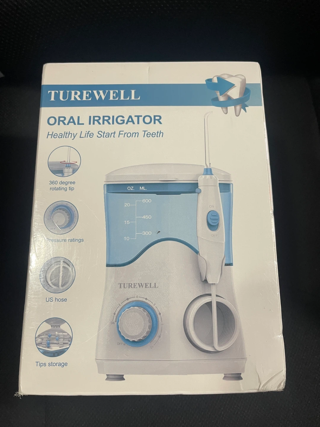 TUREWELL Oral Irrigator - New in Box! - photo 4