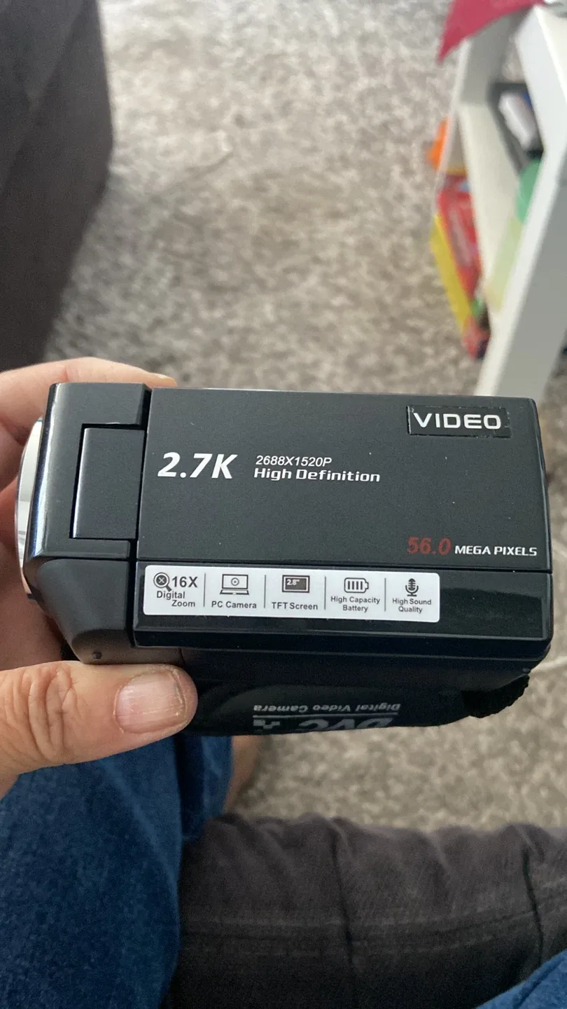 2.7K High Definition Digital Video Camera image indicator(3)