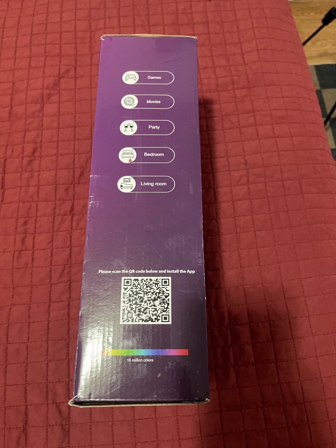 Color Changing Floor Lamp - Like New!