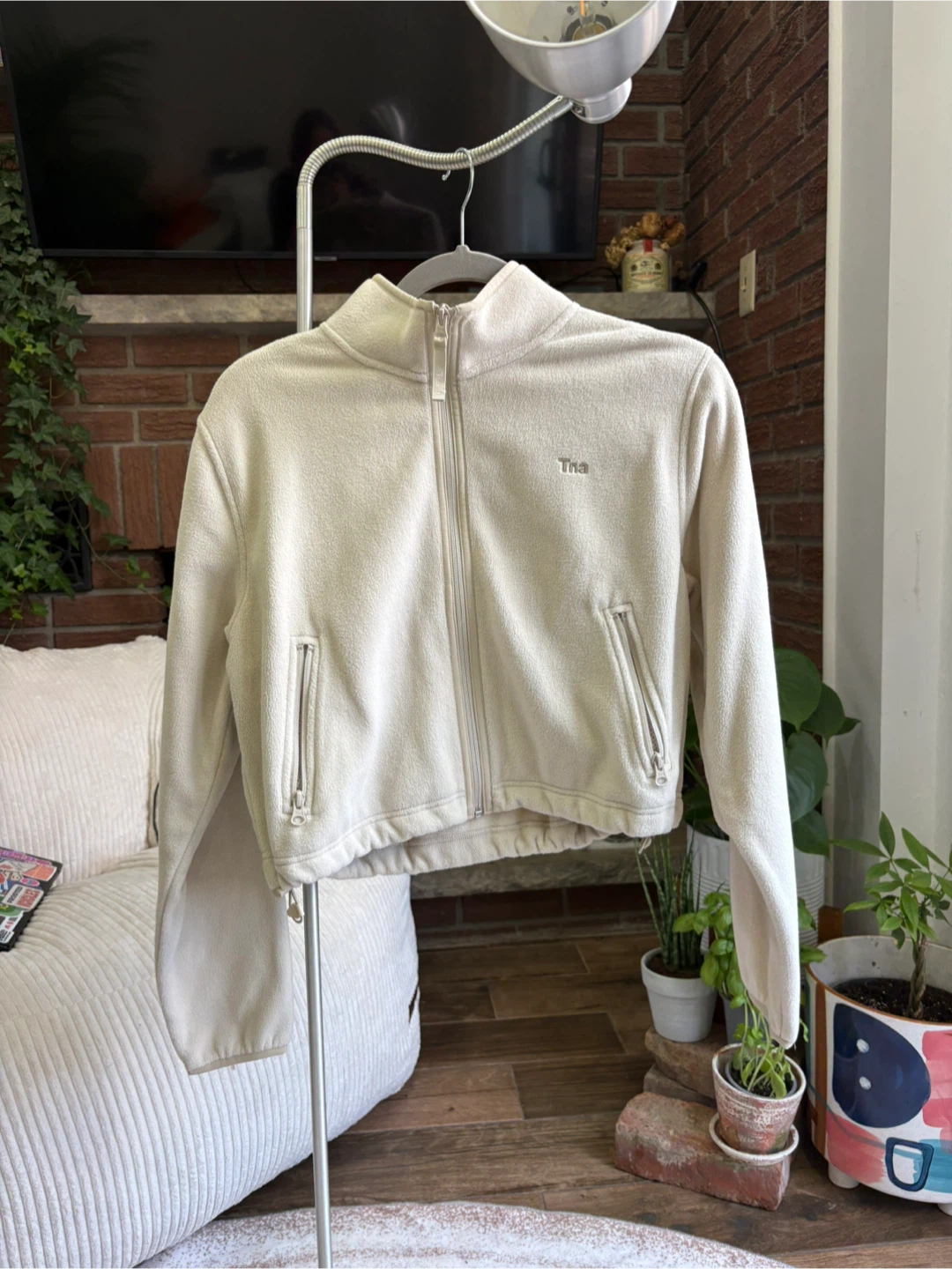 TNA Fleece Zip-Up Jacket - Size S / never used