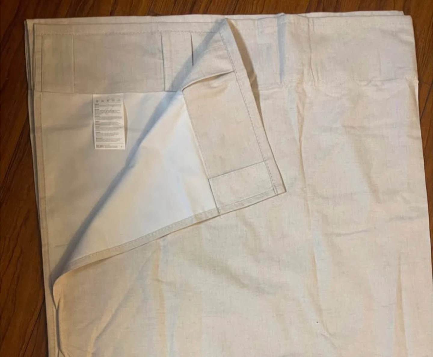 Light Beige Blackout Curtain, 52W x 95L (2 Panels) - photo 5