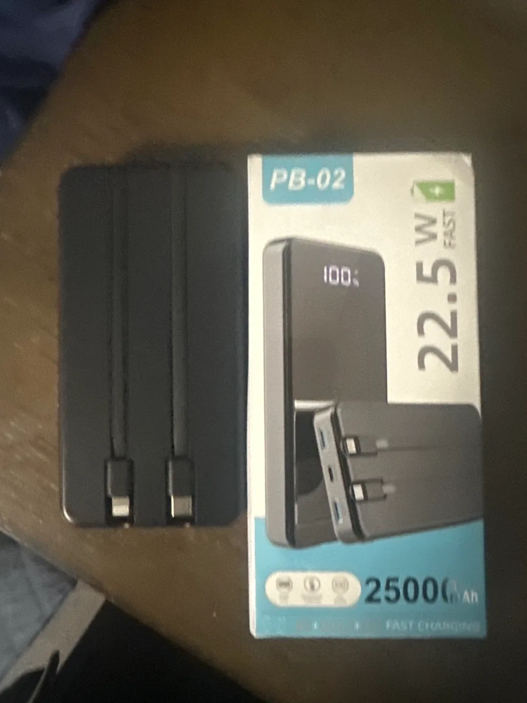 PB-02 25000mAh Power Bank - New in Box! image indicator(2)