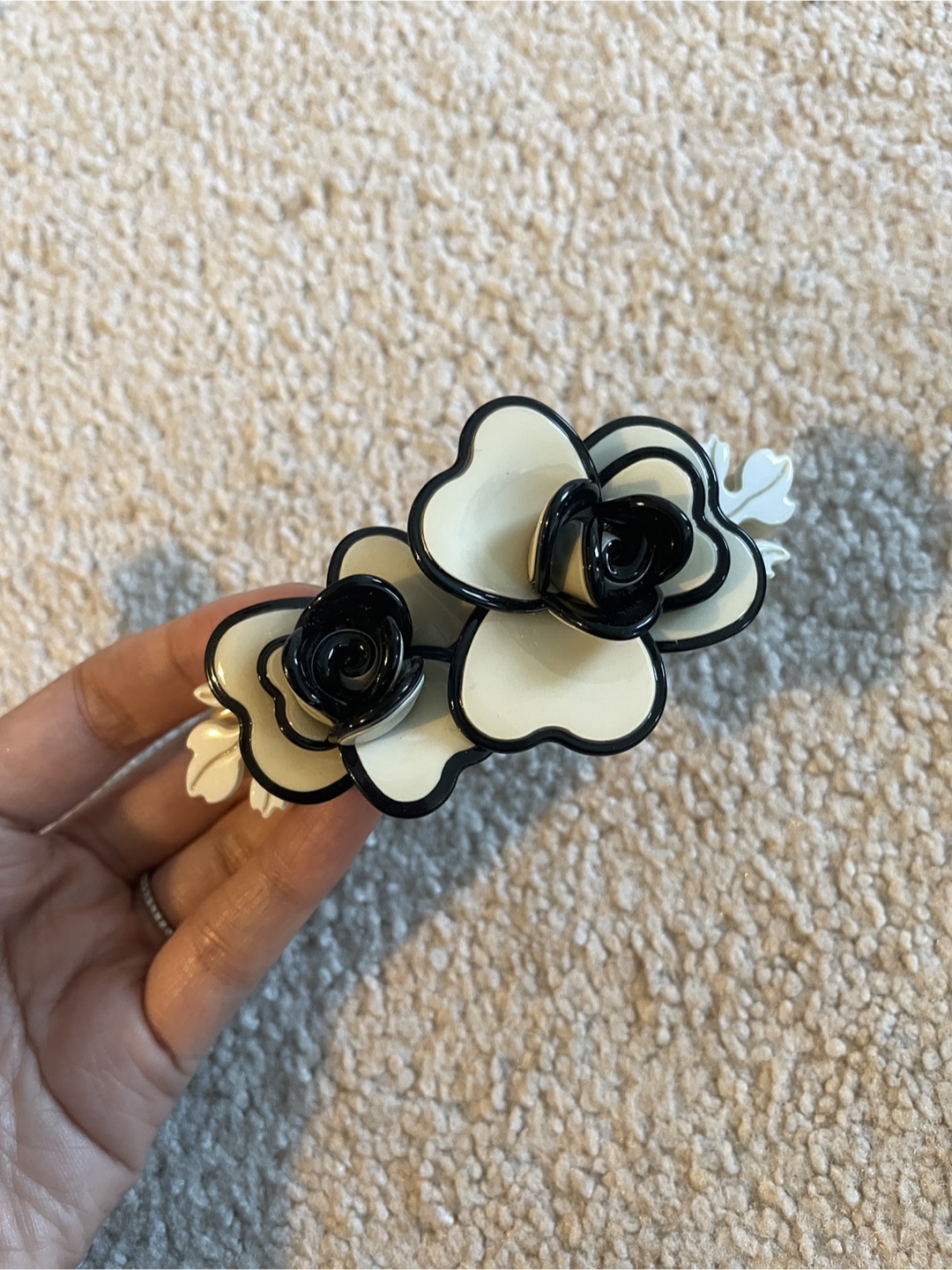 Chaplet Paris Flower Hair Clip