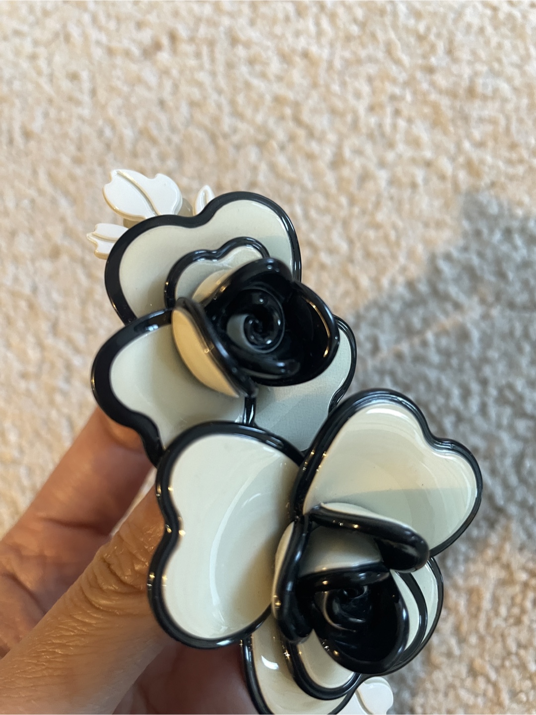 Chaplet Paris Flower Hair Clip - photo 4