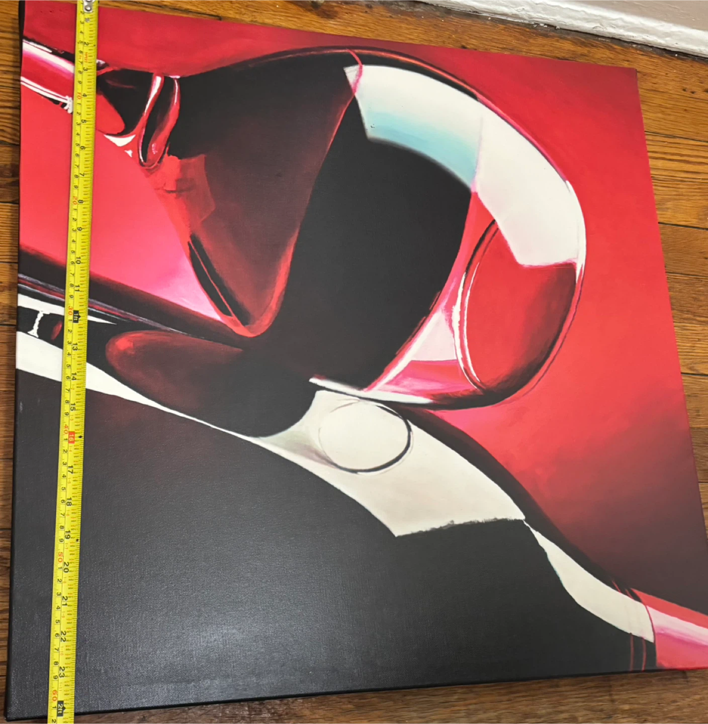 Red Wine' Canvas Art 24x24 Inches(24x24 in) - photo 2