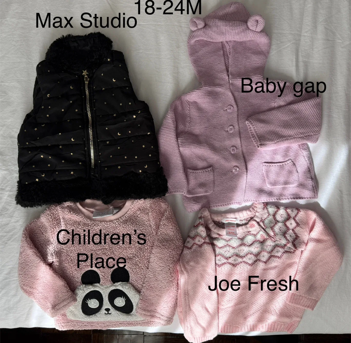 Sweaters and Vest, 18-24M thumbnail